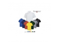 Tricou cu guler bumbac colorat ST3000-AE-XL