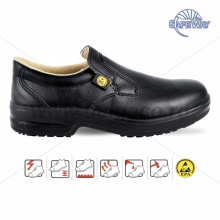 Pantofi de protectie cu bombeu metalic ESD-PROFI SLIPPER