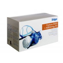 Set protectie chimica Drager X-plore 3300 filtru A1B1E1K1 Hg P3